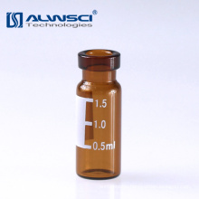 11mm Crimp autosampler vials amber glass laboratory glassware